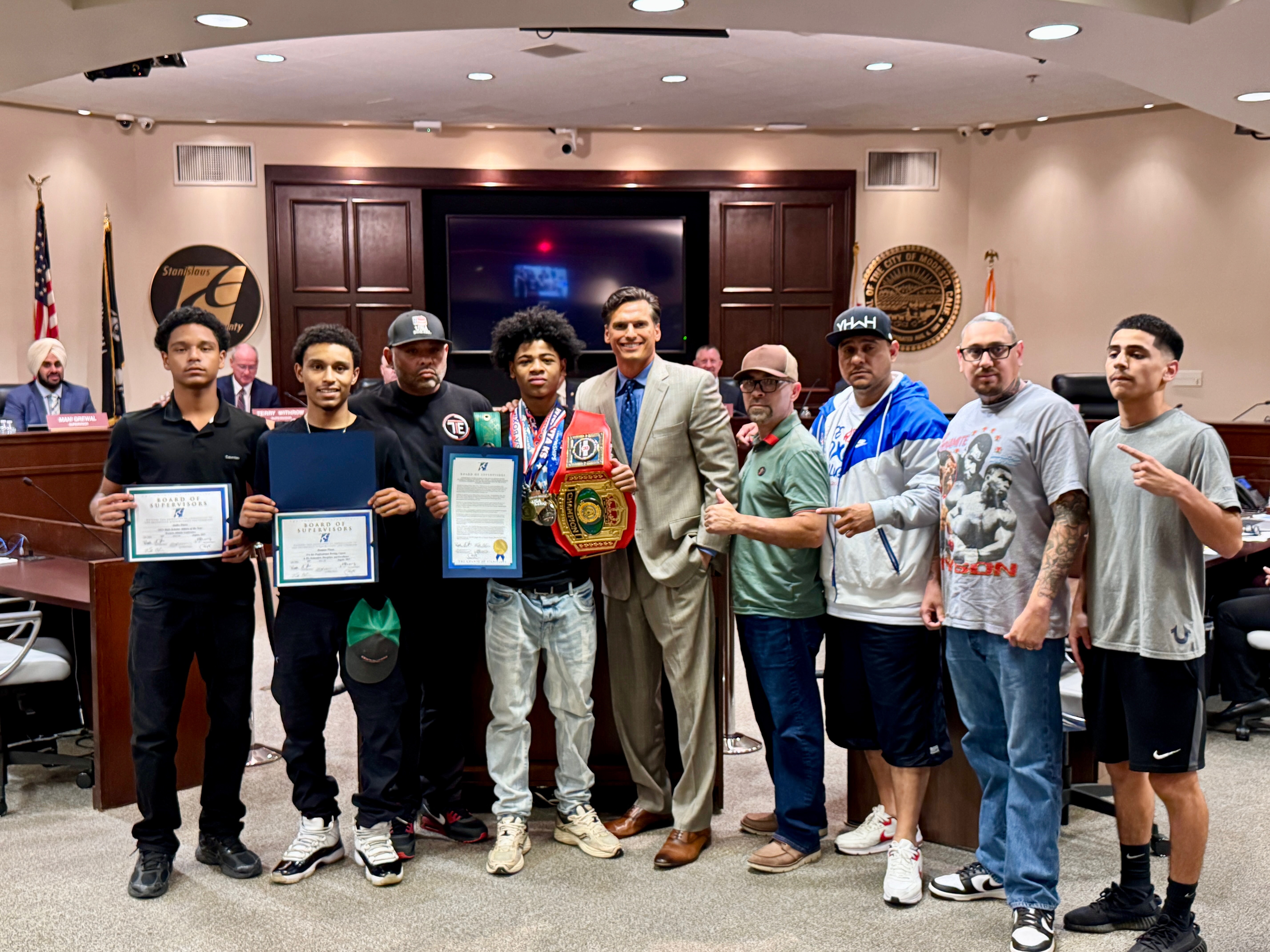 Recognizing Damon Flores of Ceres for his Outstanding Athletic Accomplishments 2025