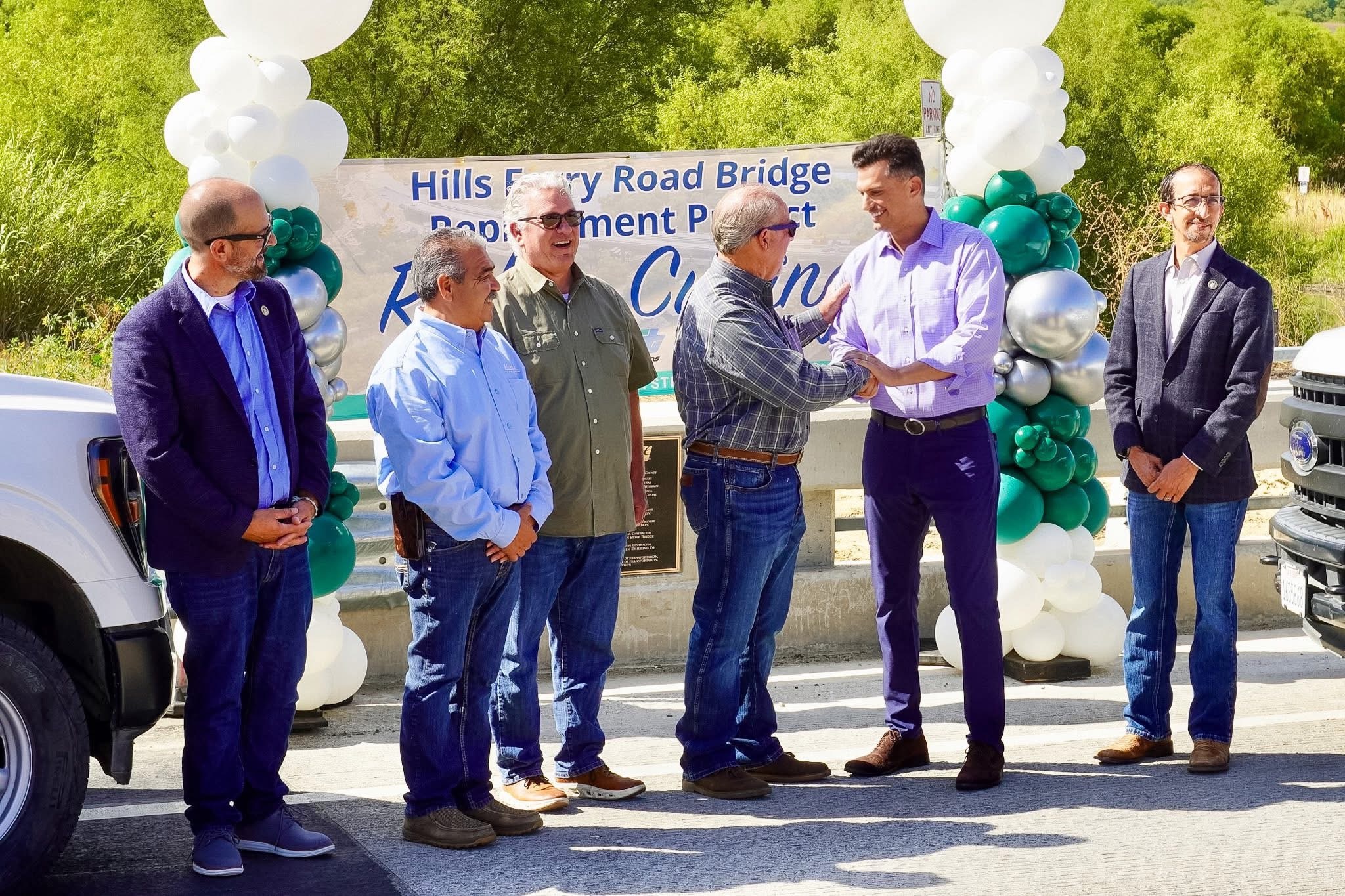 Hills Ferry Road Bridge Groundbreaking Ceremony in Newman 2026