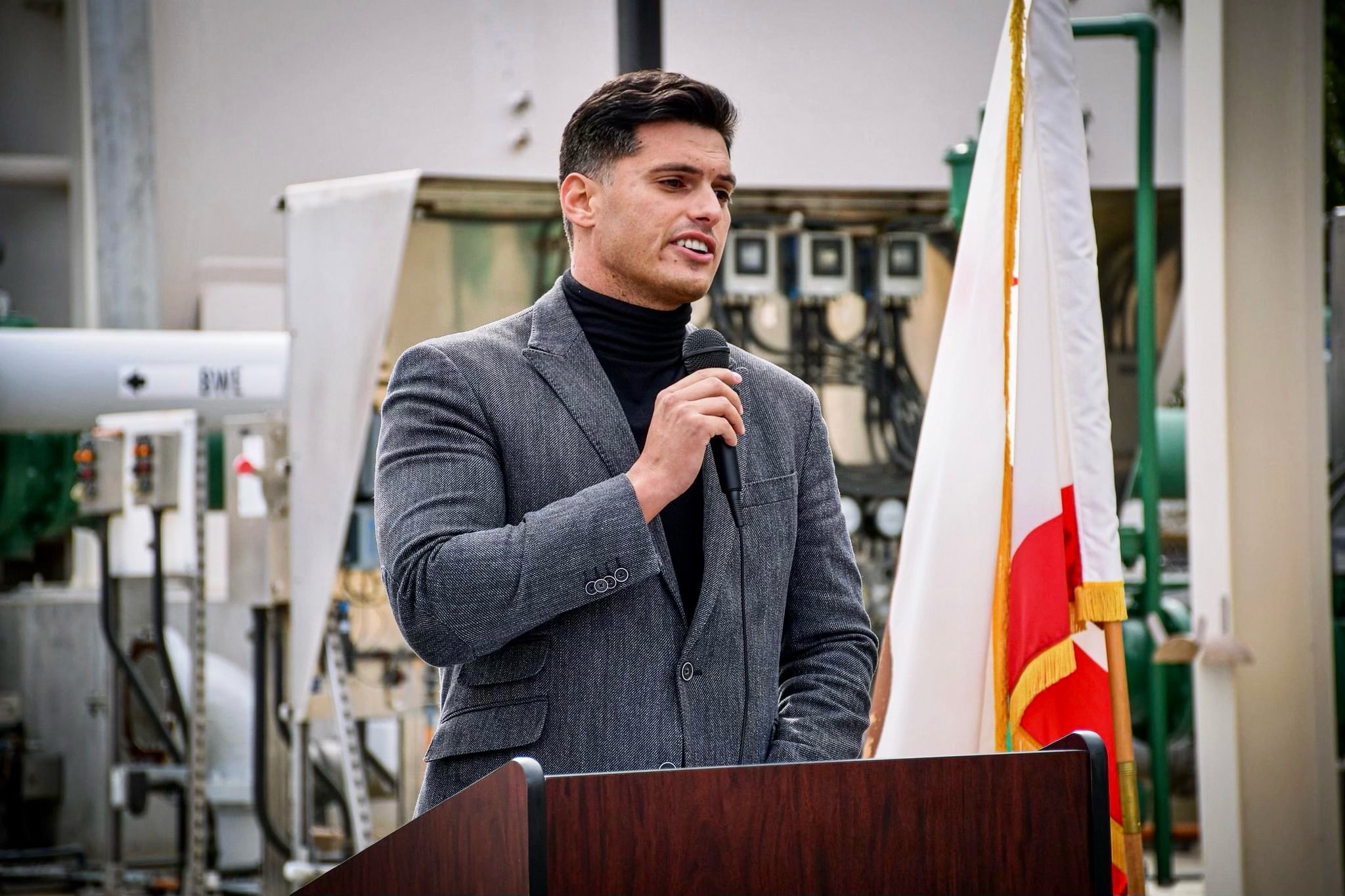 Channce Condit Speaking at the Keyes Community Services District ceremony on accepting federal funding for clean drinking water.