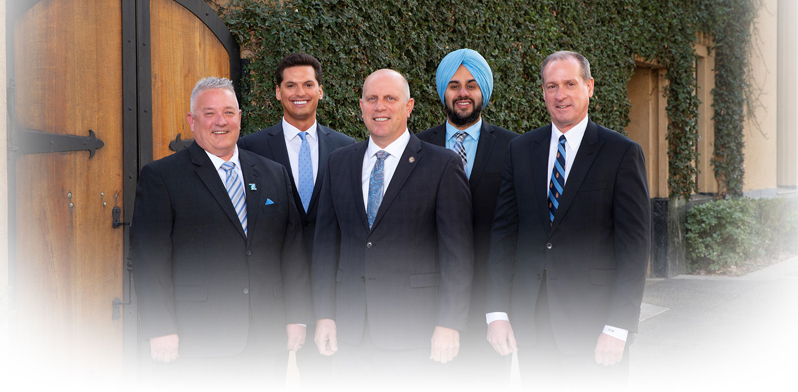 A picture of the Board of Supervisors (From left to right: Buck Condit, Channce Condit, Vito Chiesa, Mani Grewal, and Terry Withrow