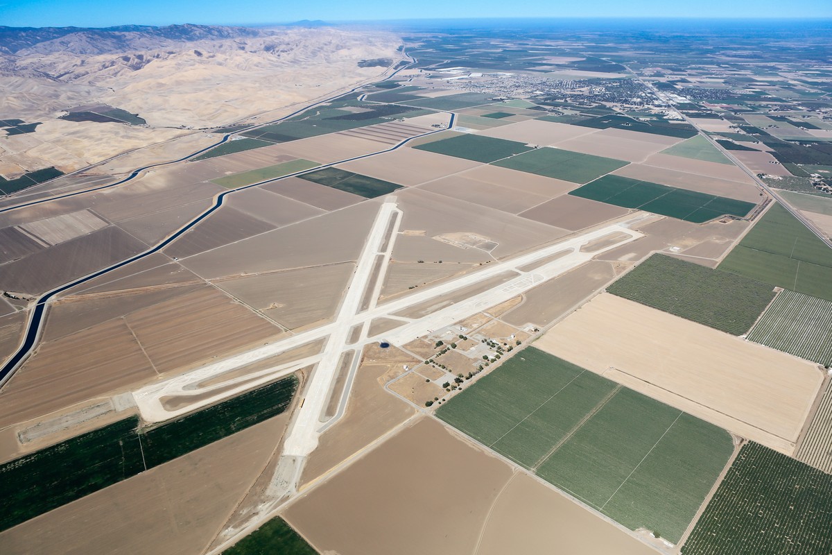 Aerial View of Crows Landing