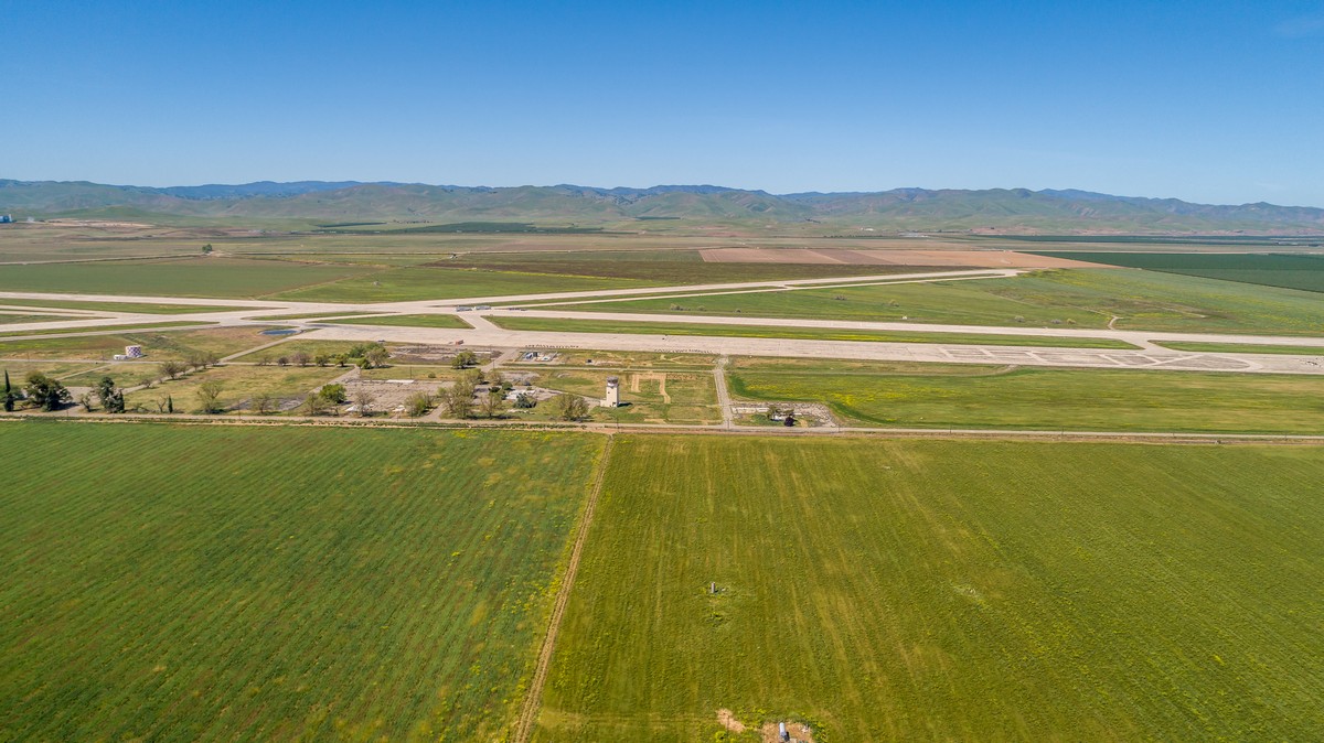 Drone photo of site