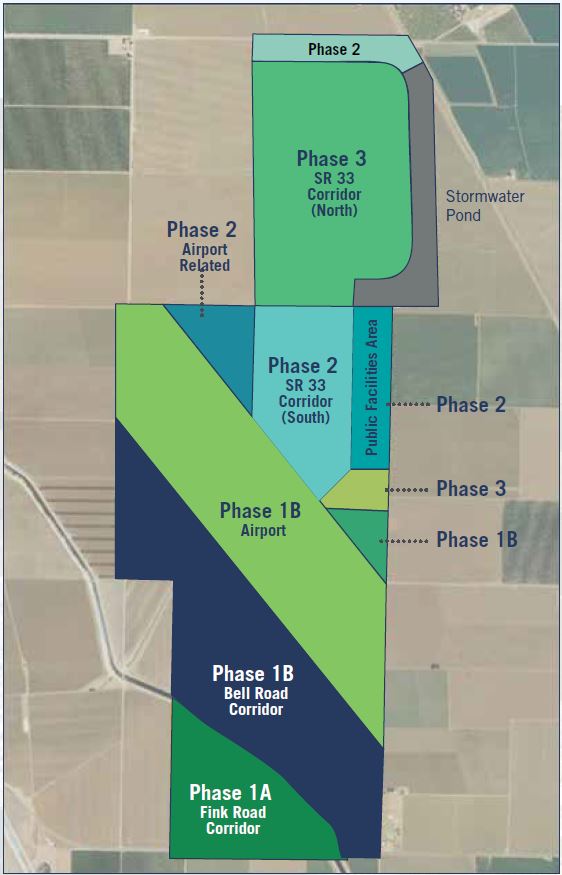Phasing & Land Use Map