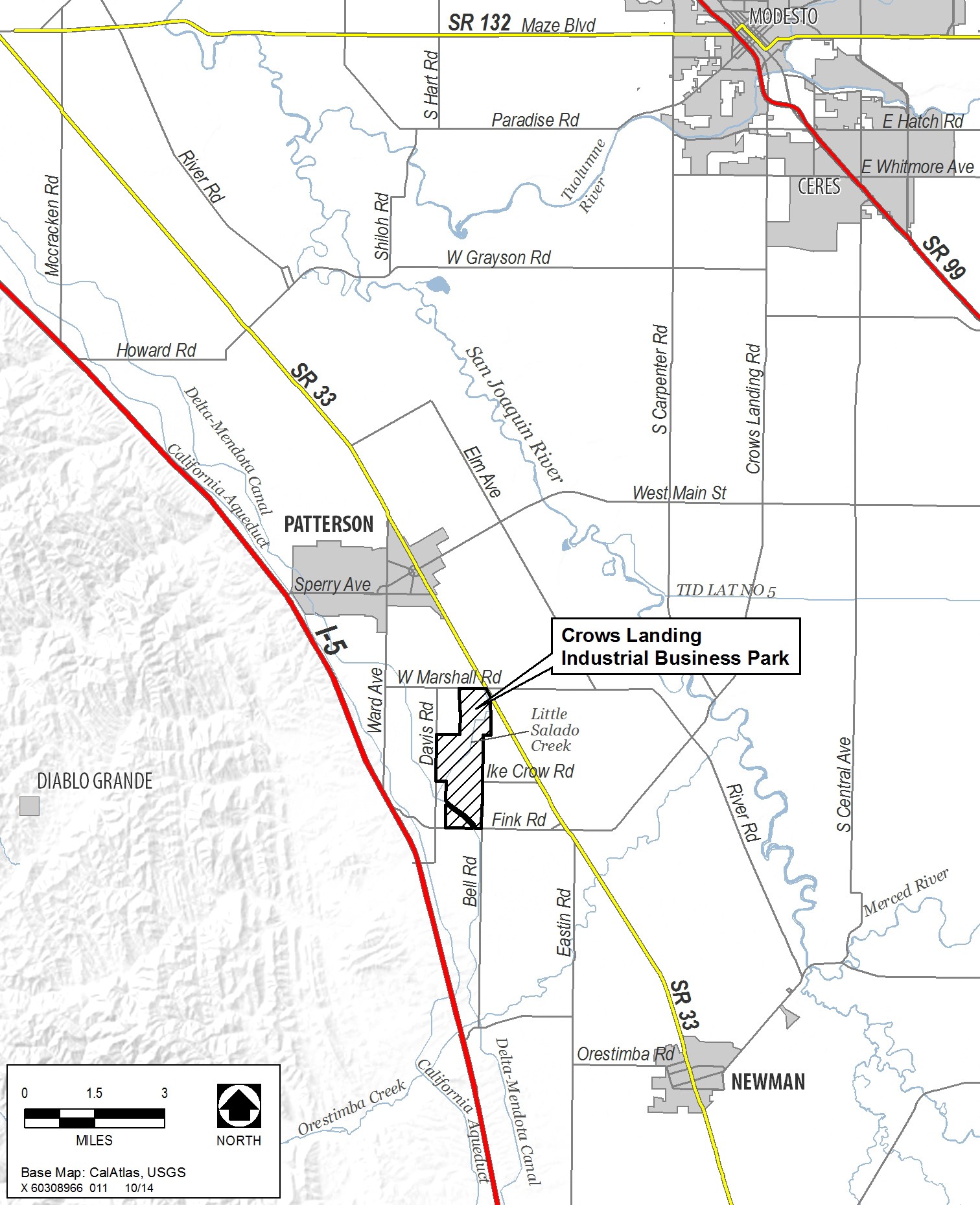 Crows Landing Map