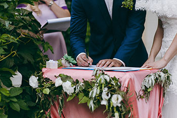 Couple Signing License