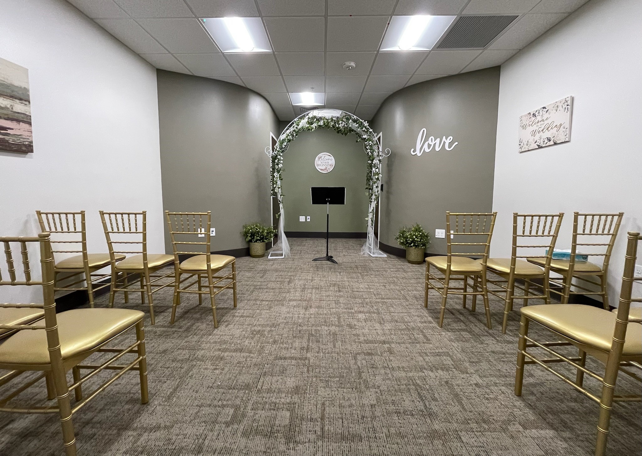 wedding room