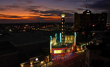 Downtown Modesto at sunset - Photo by David Jones