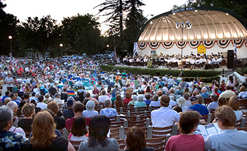 Concert in the Park at the Mancini Bowl
