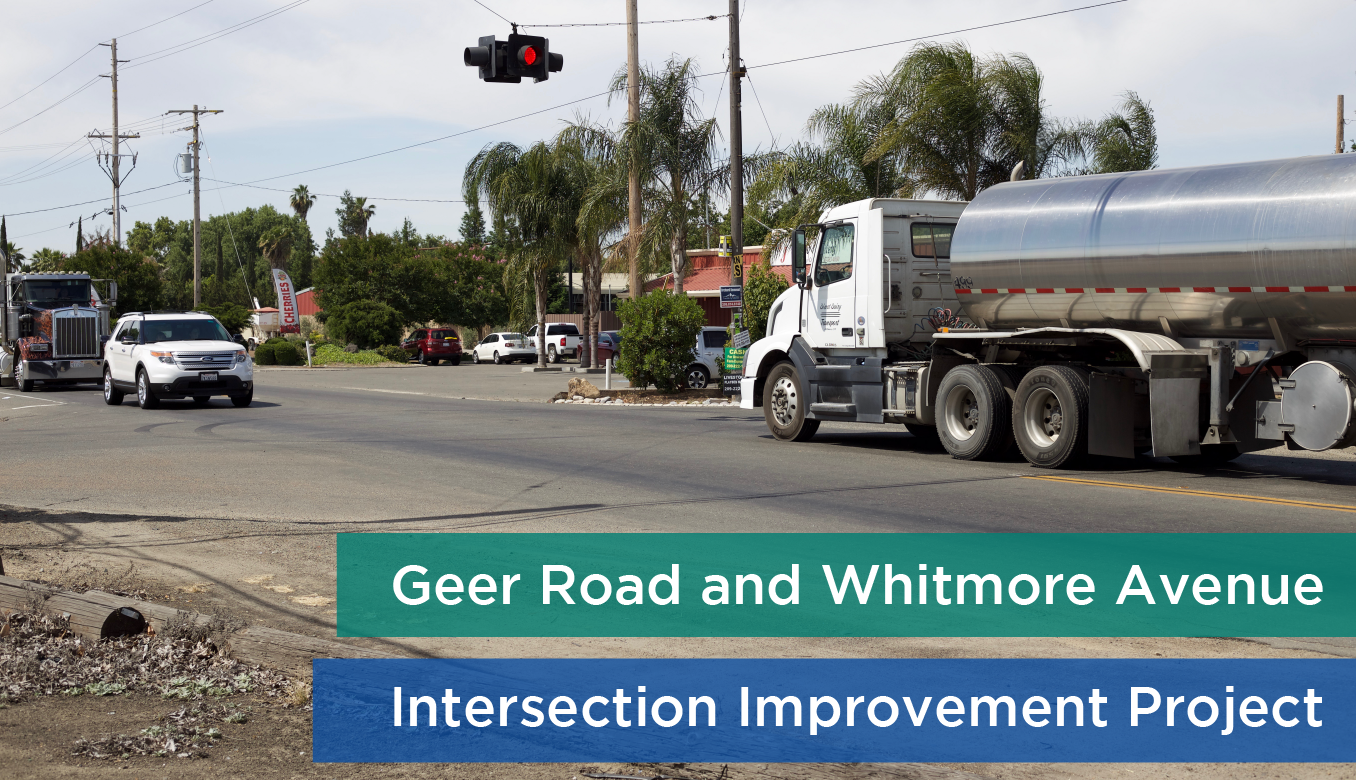 Geer Road and Whitmore Avenue Intersection Improvement Project